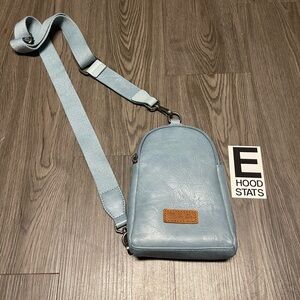 Wrangler Mini Crossbody Light Blue Bag